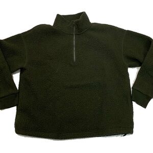 Everlane Green Fleece Jacket